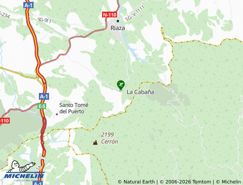 MICHELIN La Pinilla map - ViaMichelin