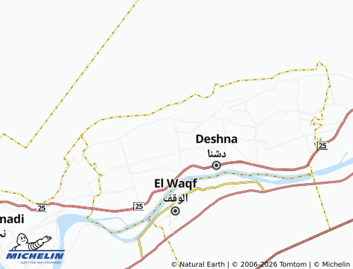 Mappa MICHELIN Abu Manna' Bahri - ViaMichelin