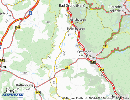 MICHELIN Förste map - ViaMichelin