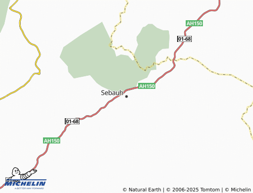 Mapa MICHELIN Sebauh - ViaMichelin