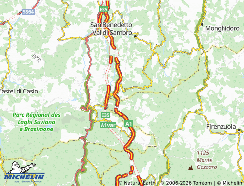 Mappa MICHELIN Ginestrella - ViaMichelin