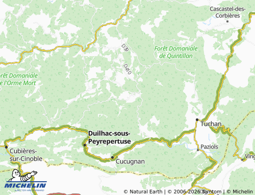 Mappa MICHELIN Montgaillard - ViaMichelin