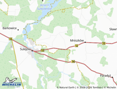 Mapa MICHELIN Stoczki - ViaMichelin