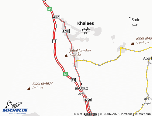 Carte MICHELIN al-Salam - ViaMichelin