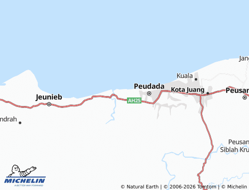MICHELIN Matang Reuleut map - ViaMichelin