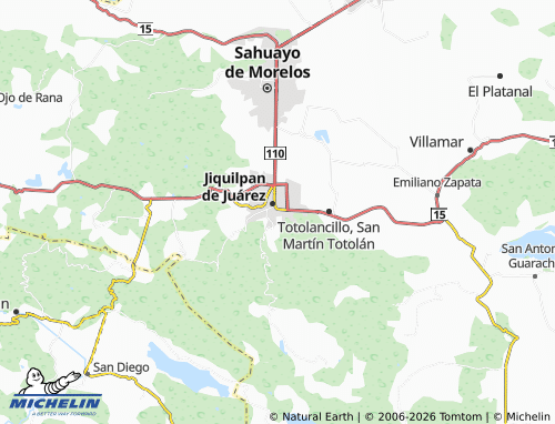 Mappa MICHELIN La Campana - ViaMichelin