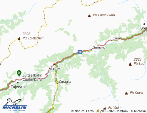 Carte MICHELIN Madernal - ViaMichelin