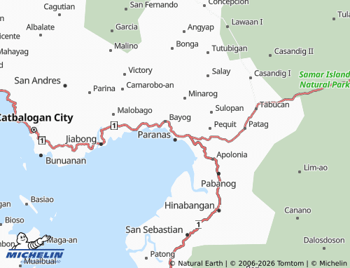 Mappa MICHELIN Poblacion 3 - ViaMichelin