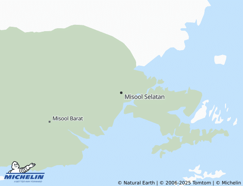 Mapa MICHELIN Misool Selatan - ViaMichelin