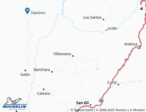 MICHELIN Villanueva map - ViaMichelin