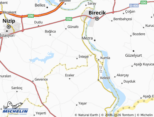 MICHELIN İntepe map - ViaMichelin