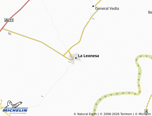 Mapa MICHELIN La Leonesa - ViaMichelin