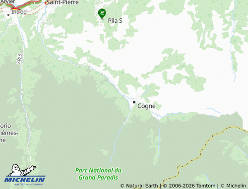 Carte MICHELIN Crétaz - ViaMichelin