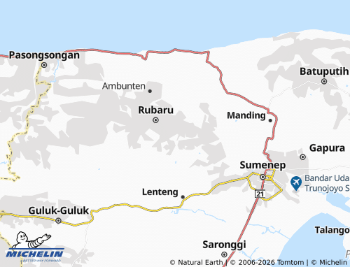 Mapa MICHELIN Karangnangka - ViaMichelin