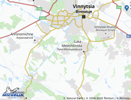 Mappa MICHELIN Tiutky - ViaMichelin