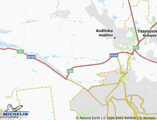 MICHELIN Vodiane map - ViaMichelin
