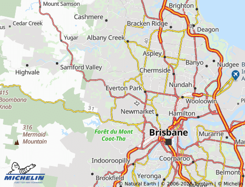 Mapa MICHELIN Keperra - ViaMichelin