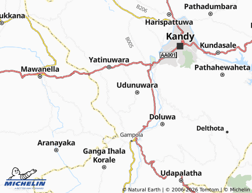 Mappa MICHELIN Rangama - ViaMichelin