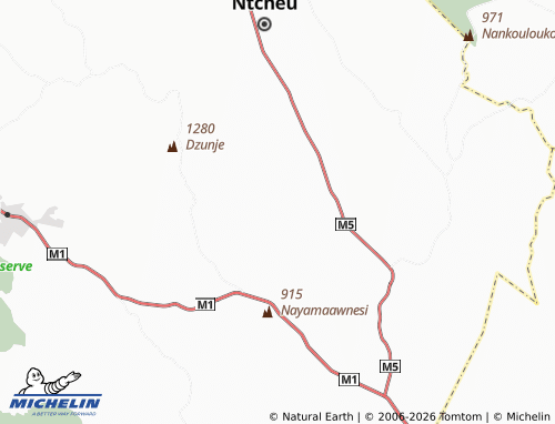 MICHELIN Kuminga map - ViaMichelin