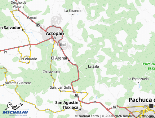 Mappa MICHELIN El Frutillal Alto - ViaMichelin