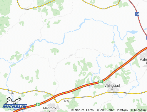 MICHELIN Västerlösa map - ViaMichelin