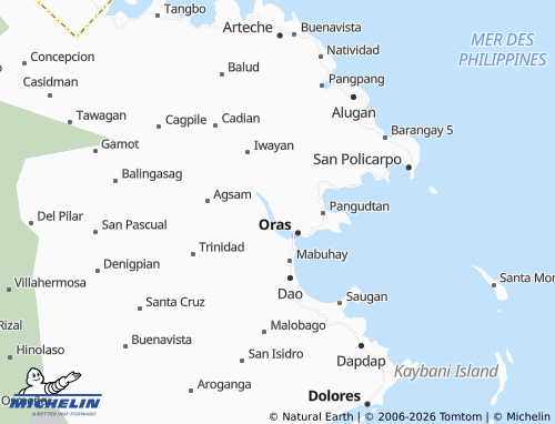 Mappa MICHELIN Riverside - ViaMichelin