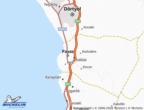 Mappa MICHELIN Kürtül - ViaMichelin