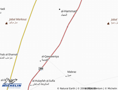 MICHELIN-Landkarte Thamayl al-Shaqran - ViaMichelin