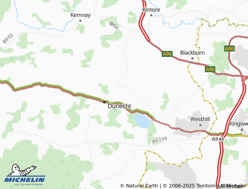 Carte MICHELIN Skene House - ViaMichelin