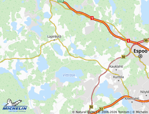 MICHELIN Oitmäki map - ViaMichelin