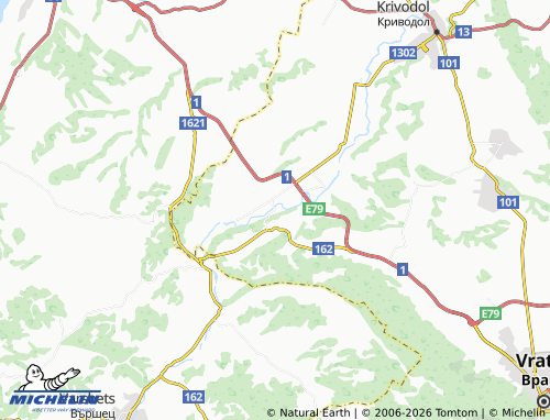 Kaart MICHELIN Glavatsi - ViaMichelin