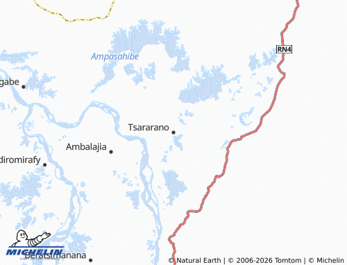 Mapa MICHELIN Tsararano - ViaMichelin