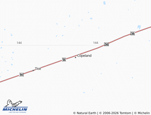 Mappa MICHELIN Copeland - ViaMichelin