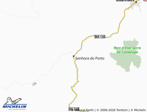 Mapa MICHELIN Senhora do Porto - ViaMichelin