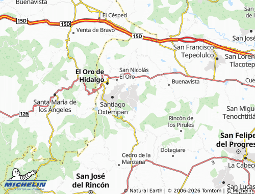 MICHELIN-Landkarte Santa Rosa de Lima - ViaMichelin