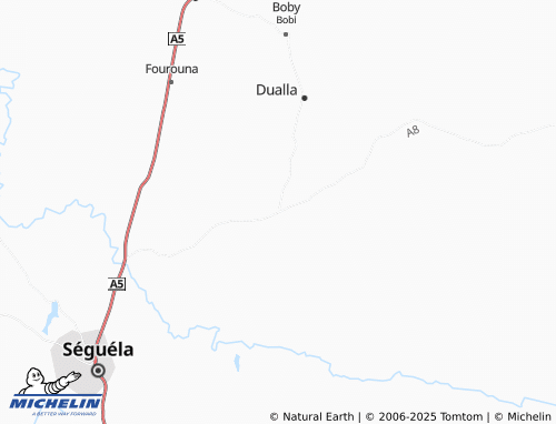 MICHELIN Siana map - ViaMichelin
