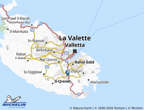 Mapa MICHELIN Il-Furjana - ViaMichelin