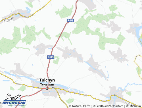 Mappa MICHELIN Kryshchyntsi - ViaMichelin