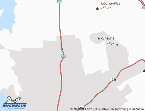 MICHELIN-Landkarte alsharqia - ViaMichelin