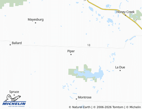 Mappa MICHELIN Piper - ViaMichelin