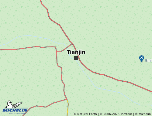 MICHELIN Tianjin map - ViaMichelin