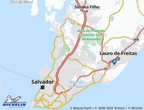 Mappa MICHELIN Águas Claras - ViaMichelin