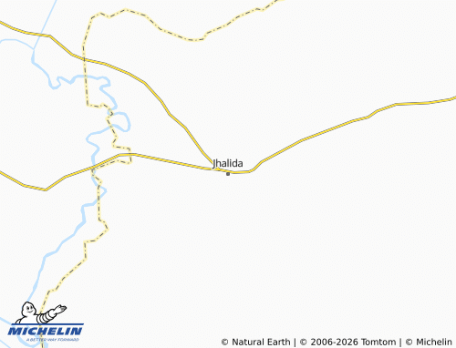 Carte MICHELIN Jhalida - ViaMichelin