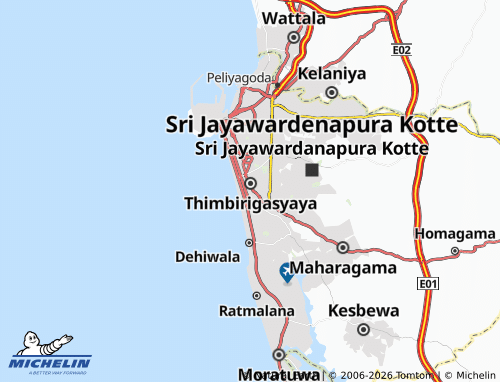 Mapa MICHELIN Havelock Town - ViaMichelin