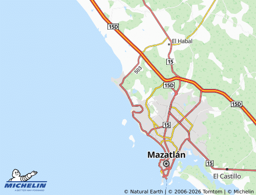 Kaart MICHELIN Las Palmas - ViaMichelin