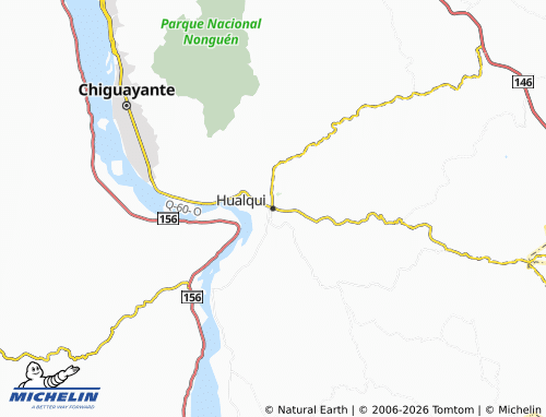 Mapa MICHELIN Hualqui - ViaMichelin