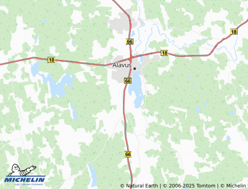 MICHELIN Lahdenkylä map - ViaMichelin
