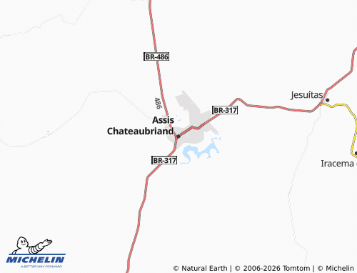 Mappa MICHELIN Assis Chateaubriand - ViaMichelin