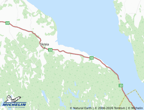 Mapa MICHELIN Totenvika - ViaMichelin