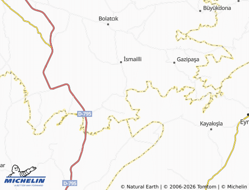 Mappa MICHELIN Karnıkara - ViaMichelin